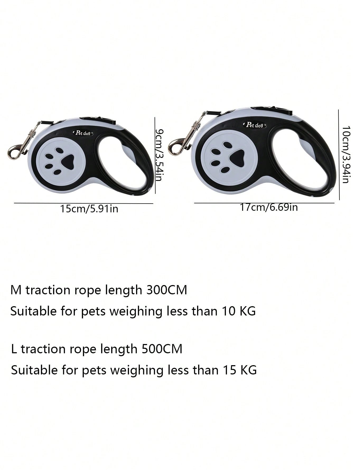 Automatic Retractable Pet Leash - Stylish Colors & Random Rope Styles!