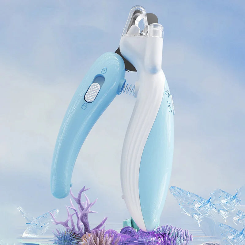 Professional Pet Nail Clippers and LED Electric Nail Grinder for Dogs and Cats