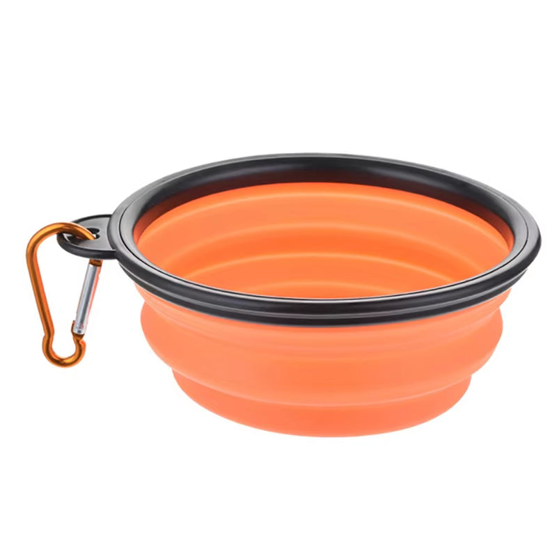 Ultimate Travel Silicone Dog Bowl - Collapsible & Portable 350/1000Ml Feeder for Pets