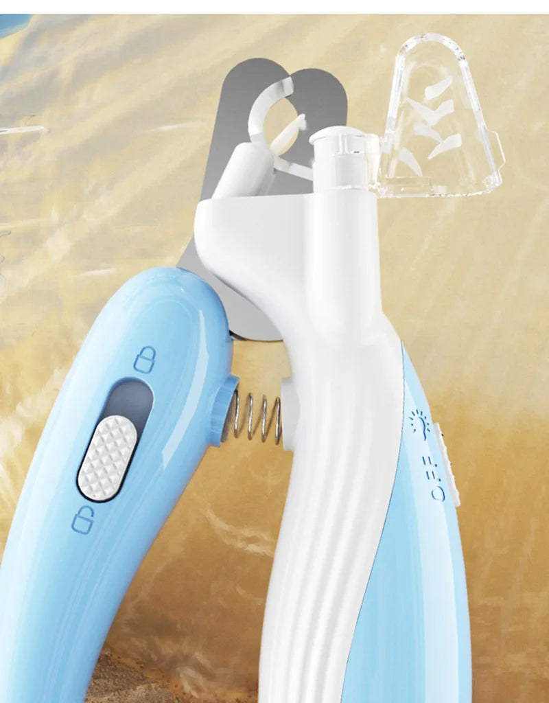 Professional Pet Nail Clippers and LED Electric Nail Grinder for Dogs and Cats