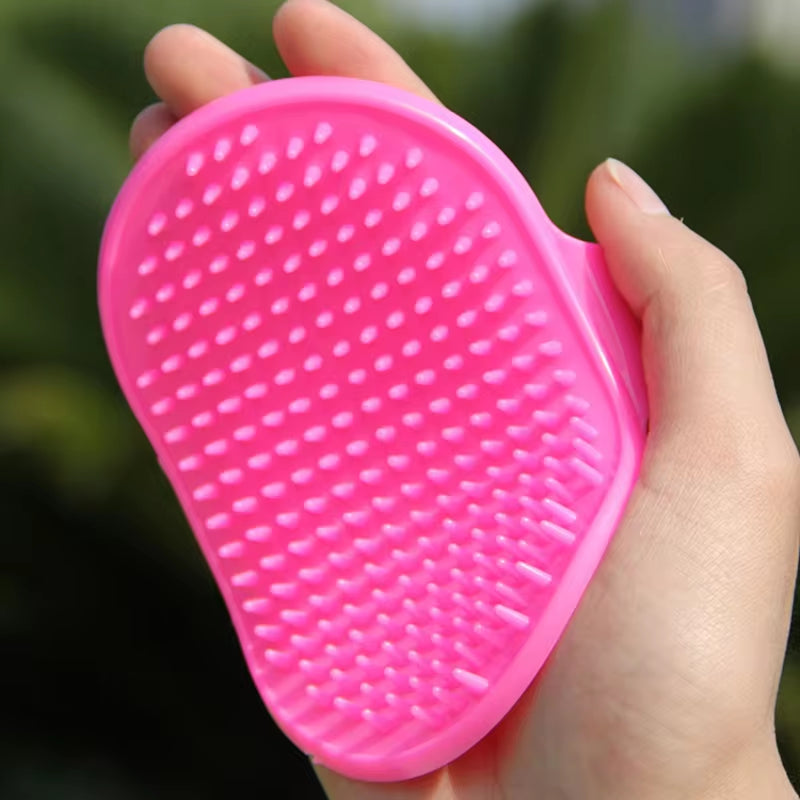 Eco-Friendly Silicone Pet Grooming Glove - Ultimate Massage & Bath Brush for Happy Dogs and Cats