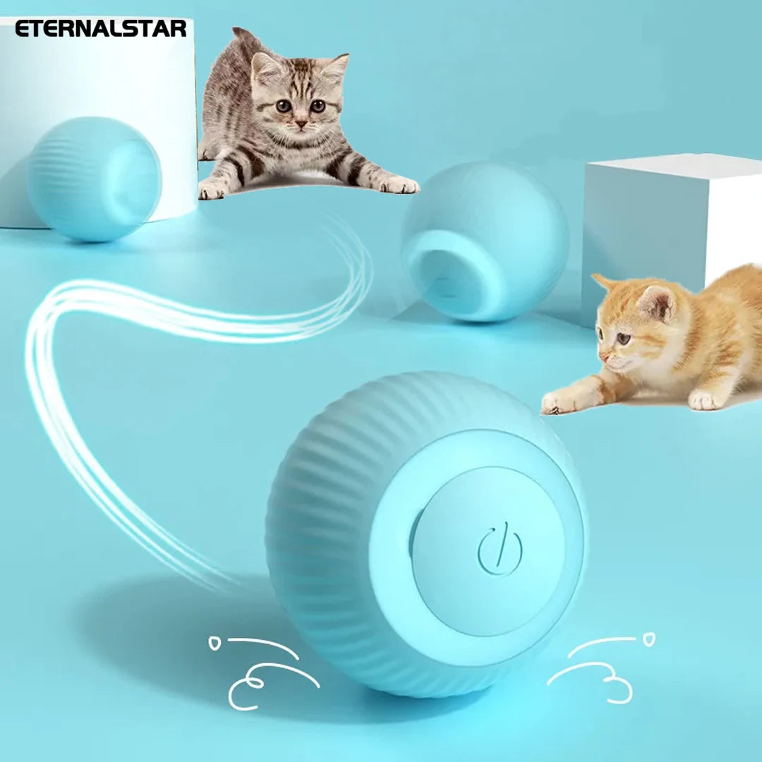 Ultimate Smart Interactive Cat Ball - The Perfect Electronic Toy for Hours of Endless Fun!