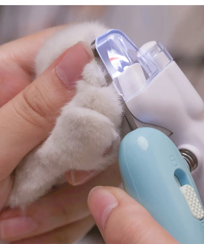 Professional Pet Nail Clippers and LED Electric Nail Grinder for Dogs and Cats