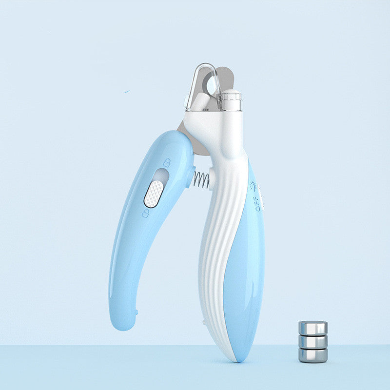 Professional Pet Nail Clippers and LED Electric Nail Grinder for Dogs and Cats