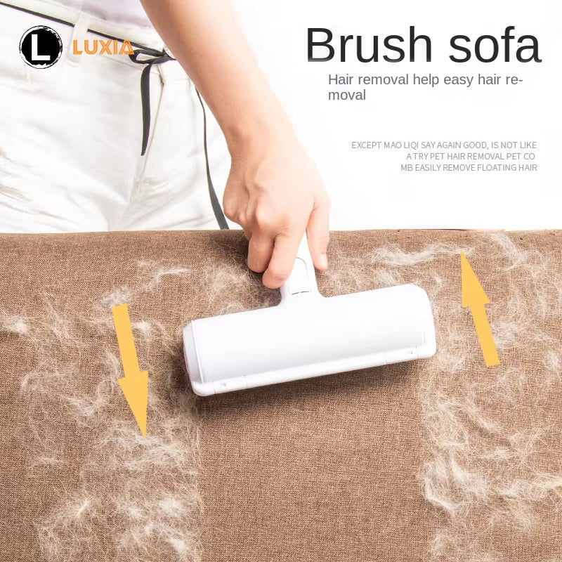 Ultimate 2-in-1 Pet Hair Roller & Lint Brush - Effortless Fur Removal for a Fur-Free Home!