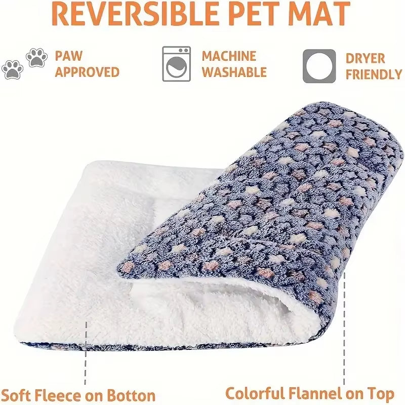 Ultimate Cozy Thicken Pet Mat - The Perfect Dog Bed & Cat Blanket for All Sizes