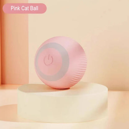 Interactive Electric Cat Ball - Automatic Rolling Smart Toy for Fun Indoor Play and Training!