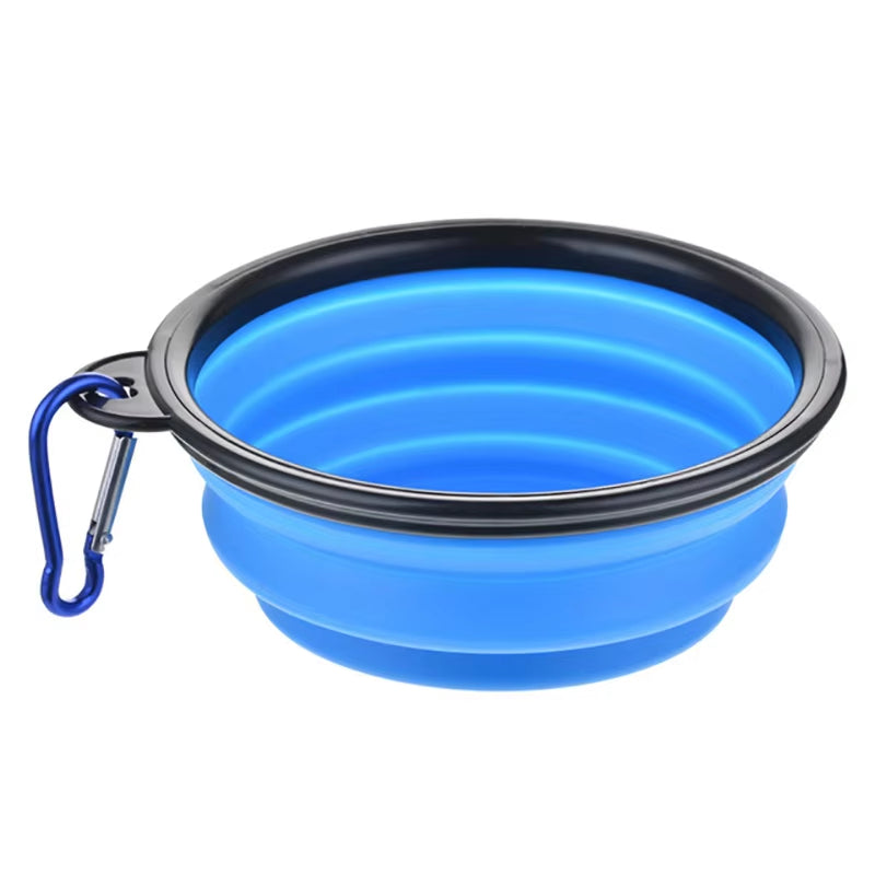 Ultimate Travel Silicone Dog Bowl - Collapsible & Portable 350/1000Ml Feeder for Pets