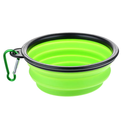 Ultimate Travel Silicone Dog Bowl - Collapsible & Portable 350/1000Ml Feeder for Pets
