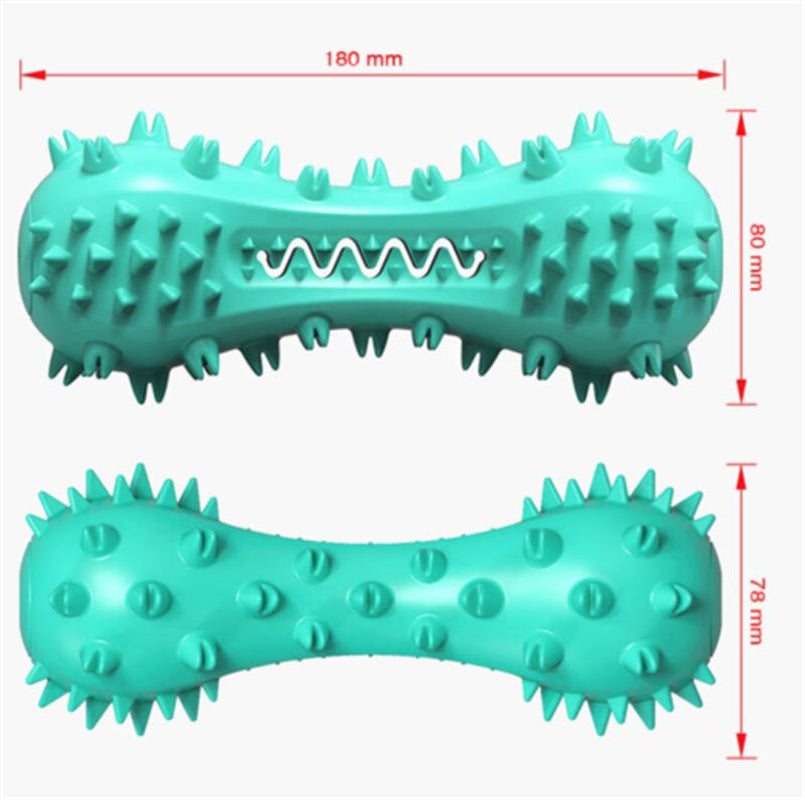 Ultimate Rubber Molar Stick: Chew Toys for Aggressive Dogs - Clean Teeth & Fresh Breath!