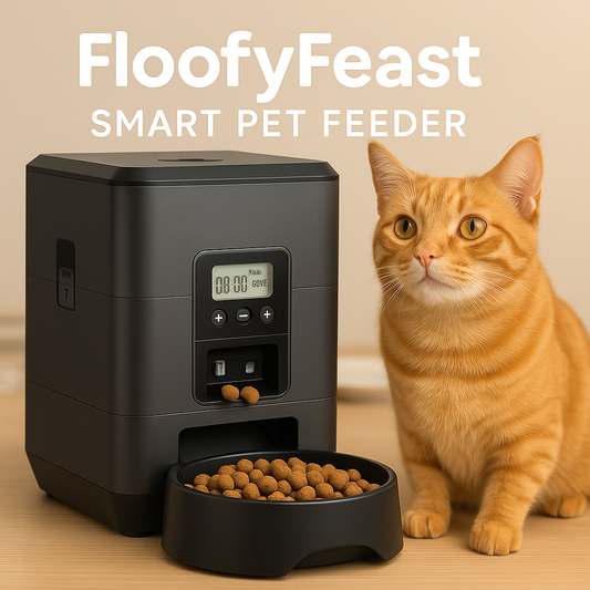 FloofyFeast™ Smart Pet Feeder