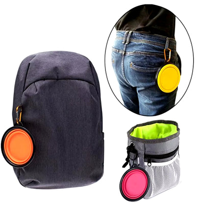Ultimate Travel Silicone Dog Bowl - Collapsible & Portable 350/1000Ml Feeder for Pets