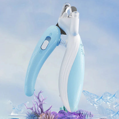 Professional Pet Nail Clippers and LED Electric Nail Grinder for Dogs and Cats