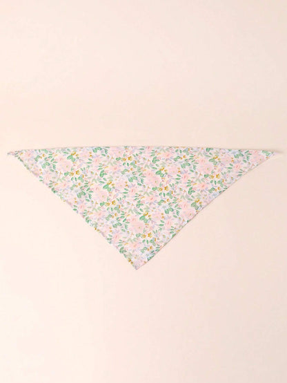 Charming Floral Print Dog Bandana - Perfect Accessory for Small to Medium Dogs!