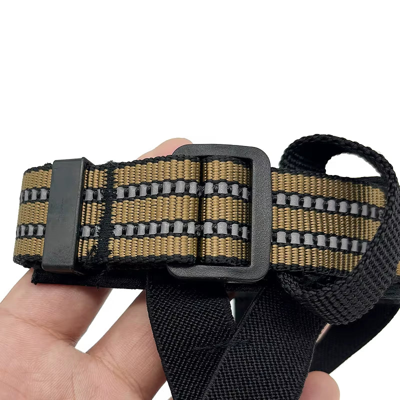 Reflective Tactical Muzzles for Big Dogs - Anti-Barking Training Rope & Essential Pet Accessories