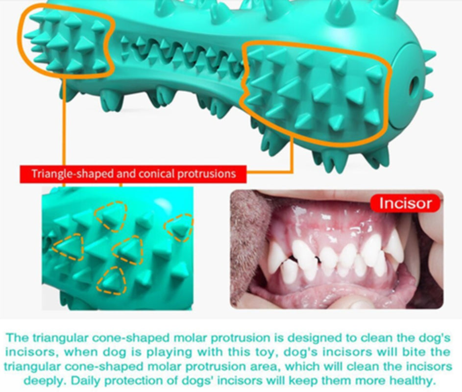 Ultimate Rubber Molar Stick: Chew Toys for Aggressive Dogs - Clean Teeth & Fresh Breath!