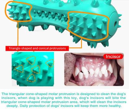 Ultimate Rubber Molar Stick: Chew Toys for Aggressive Dogs - Clean Teeth & Fresh Breath!