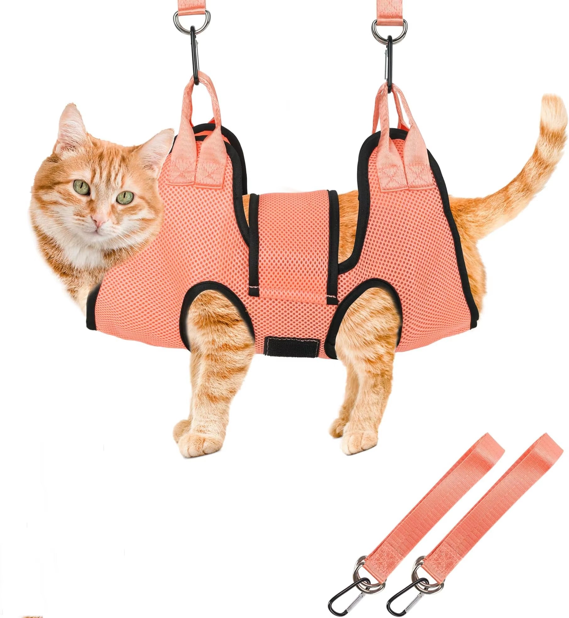 TONG Cat Grooming Hammock - Effortless Bathing, Nail Clipping & Grooming for Cats and Dogs