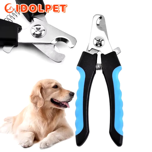 Ultimate Pet Nail Clipper with Safety Guard - Premium Stainless Steel Scissors for Safe Cat & Dog Grooming