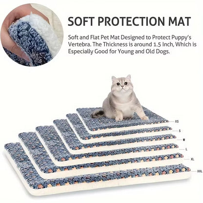 Ultimate Cozy Thicken Pet Mat - The Perfect Dog Bed & Cat Blanket for All Sizes