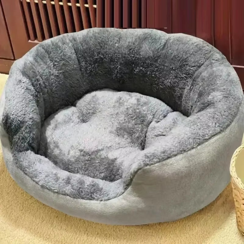 Ultimate Plush & Cozy Dog Bed - Perfect Sofa for Medium to Large Pets & Warm Cat House for Supreme Comfort