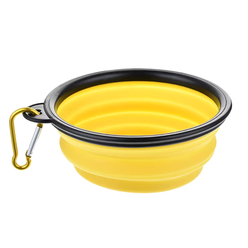 Ultimate Travel Silicone Dog Bowl - Collapsible & Portable 350/1000Ml Feeder for Pets