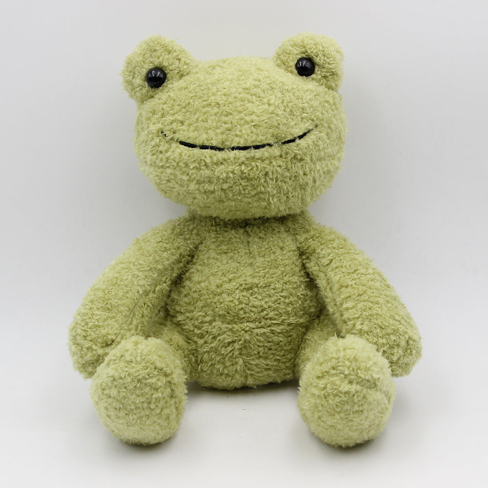 Adorable Green Frog Plush Toy - Perfect Companion for Kids and Collectors!