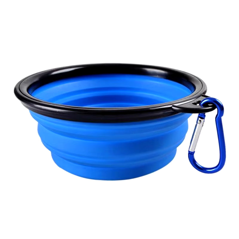 Ultimate Travel Silicone Dog Bowl - Collapsible & Portable 350/1000Ml Feeder for Pets