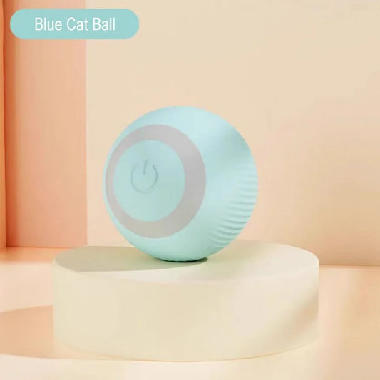 Interactive Electric Cat Ball - Automatic Rolling Smart Toy for Fun Indoor Play and Training!