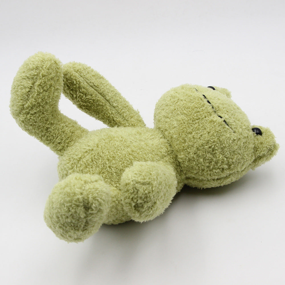 Adorable Green Frog Plush Toy - Perfect Companion for Kids and Collectors!