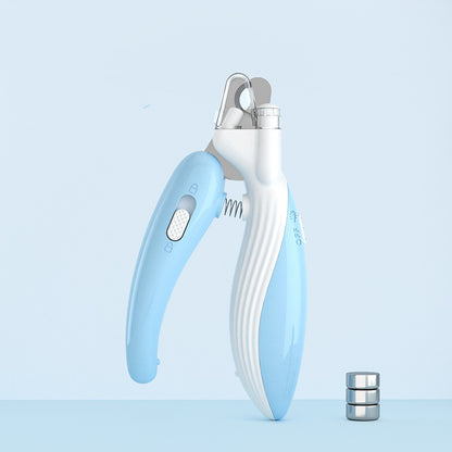 Professional Pet Nail Clippers and LED Electric Nail Grinder for Dogs and Cats