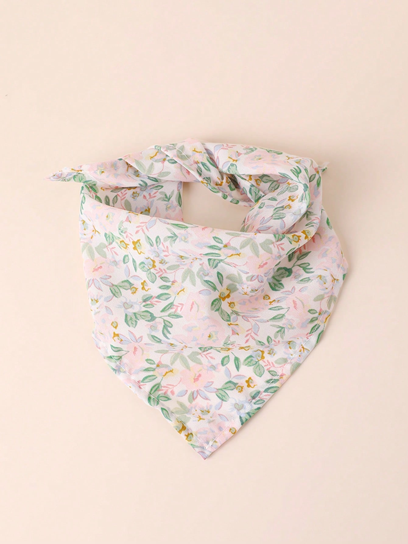 Charming Floral Print Dog Bandana - Perfect Accessory for Small to Medium Dogs!