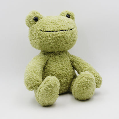 Adorable Green Frog Plush Toy - Perfect Companion for Kids and Collectors!