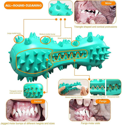 Ultimate Rubber Molar Stick: Chew Toys for Aggressive Dogs - Clean Teeth & Fresh Breath!