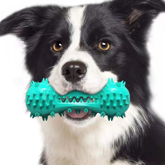 Ultimate Rubber Molar Stick: Chew Toys for Aggressive Dogs - Clean Teeth & Fresh Breath!