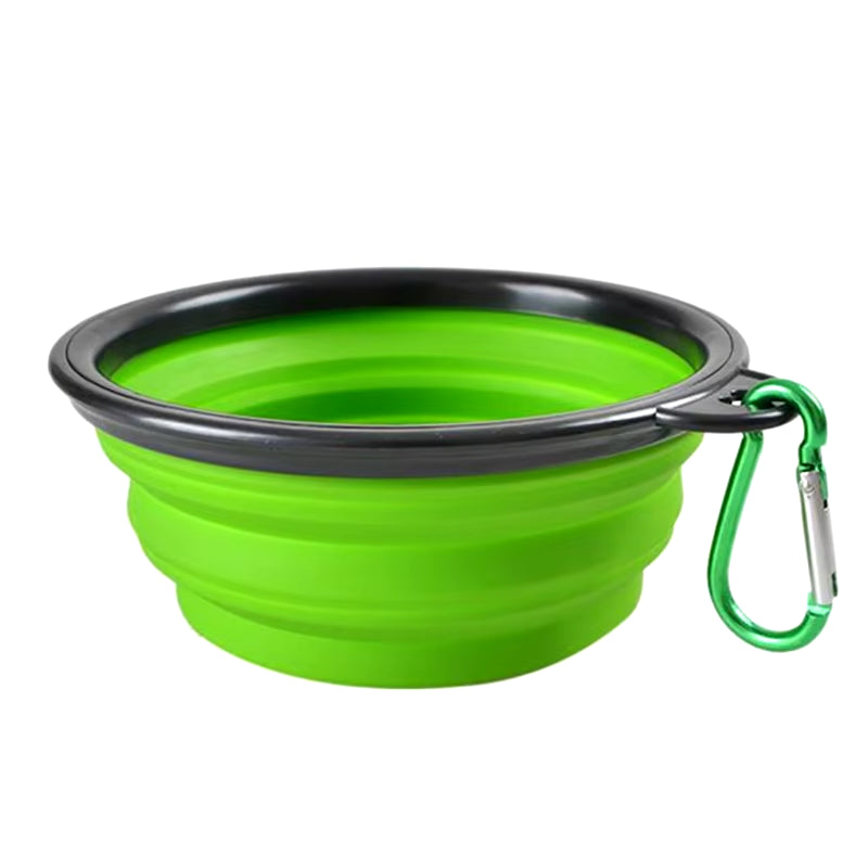 Ultimate Travel Silicone Dog Bowl - Collapsible & Portable 350/1000Ml Feeder for Pets